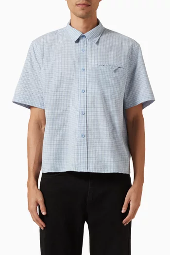 Bedford Box Check Shirt in Cotton