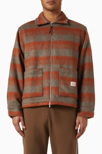 Muddy Overshirt Jacket in Cotton Blend