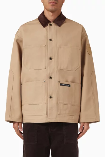 Beaumont Coat in Cotton-canvas