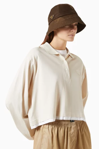 Logo Hat in Re-Nylon