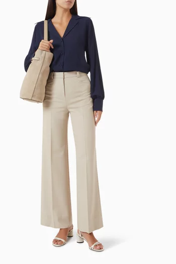 Brystel Top in Crepe de Chine