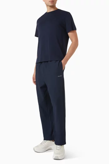 Micro-logo Sweatpants in Terry
