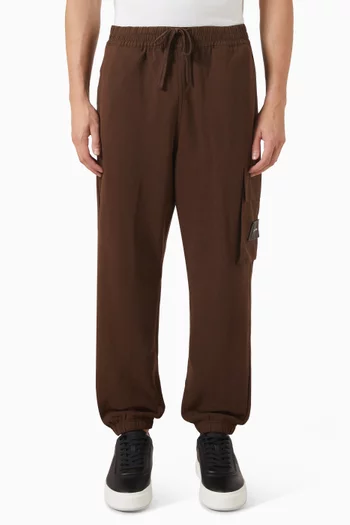 Cargo Sweatpants in Cotton Terry