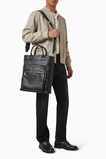 Raised Logo Tote Bag