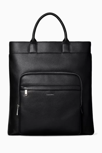 Raised Logo Tote Bag
