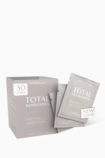 Total Nonscents Antiperspirant Wipes, 10 Wipes