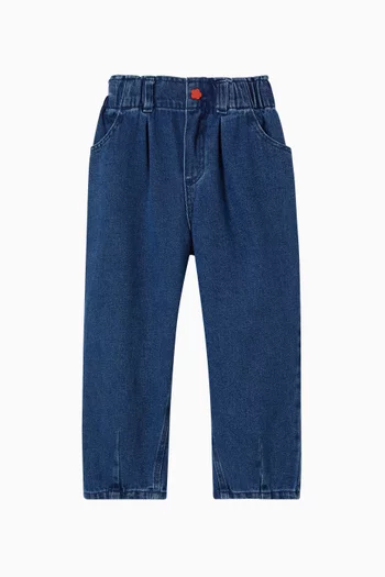 Straight-Leg Jeans in Denim