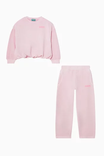Kenzo Sweatshirt & Pants Set in Fleece