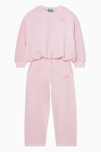 Kenzo Sweatshirt & Pants Set in Fleece