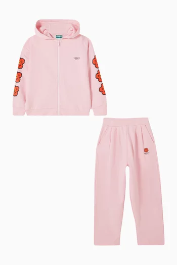 Boke Flower Jacket & Pants Set in Cotton