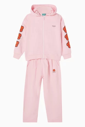 Boke Flower Jacket & Pants Set in Cotton
