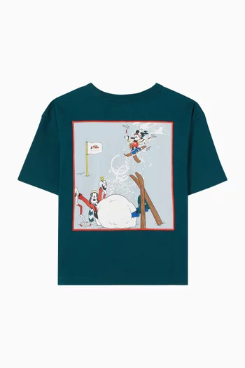 Disney Ski Team T-shirt in Cotton