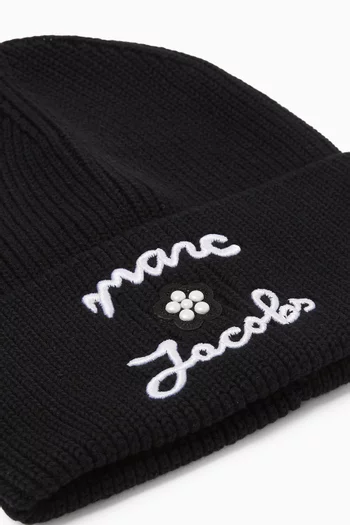 Embroidered Beanie