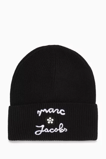 Embroidered Beanie