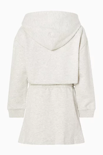 Bouclé Daisy Hooded Dress