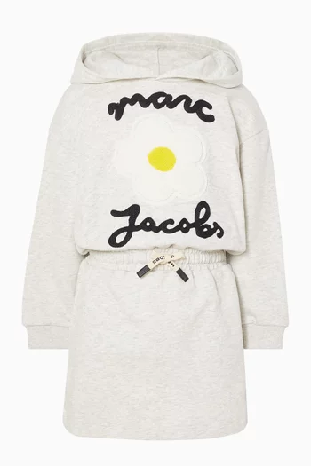 Bouclé Daisy Hooded Dress