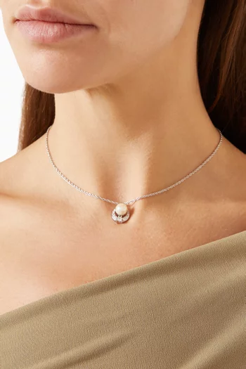 1990s Vintage Faux Pearl Necklace