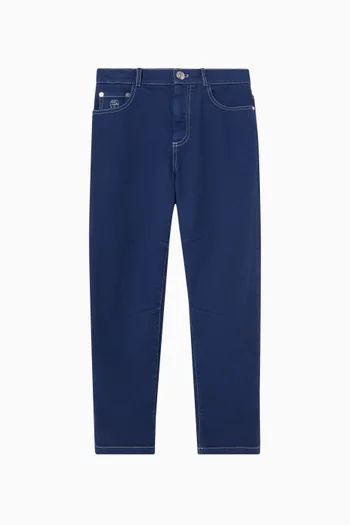 Straight-leg Jeans in Denim