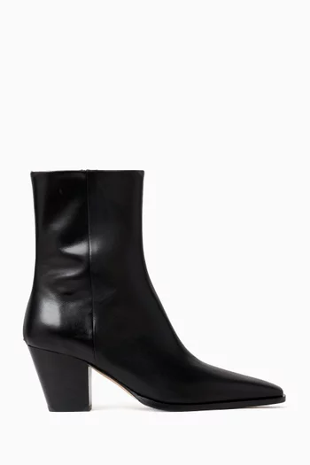 Hedvig 60 Ankle Boots in Leather