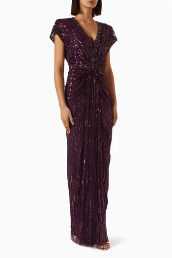 Lacie Beaded Gown