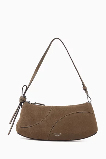 Loop Pochette Bag in Suede