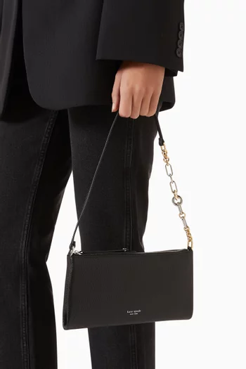 Fling Mini Pouch Bag in Leather