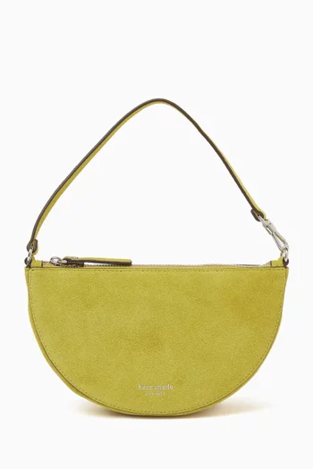 Wink Wristlet Bag in Suede