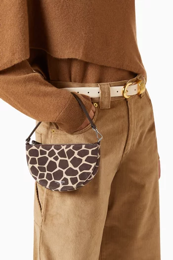 Wink Wristlet Bag in Suede