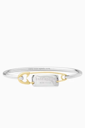 Bits & Baubles Sam Tag Safety Pin Bangle