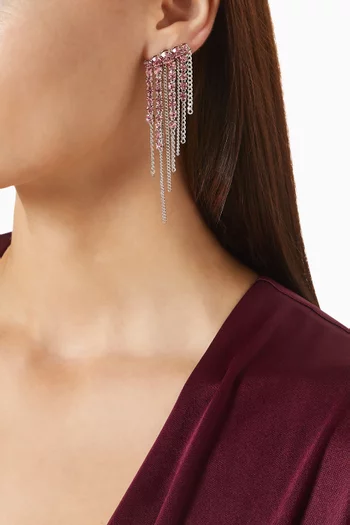 Statement Fringe Drop Earrings