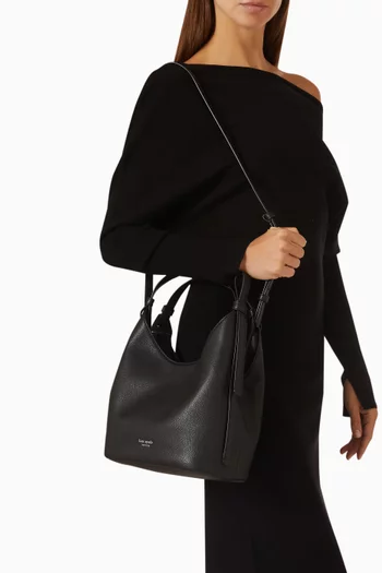 Loop Carryall Bag in Pebbled Leather