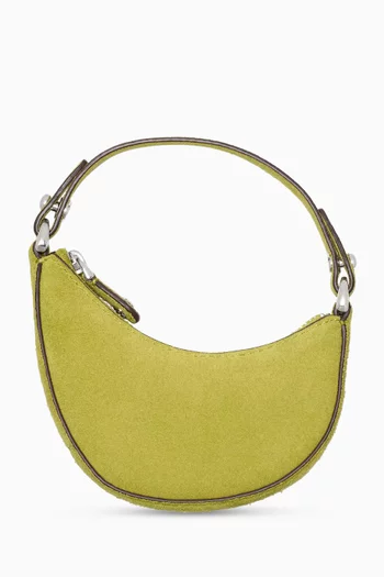 Charmed Duo Nano Shoulder Bag in Suede