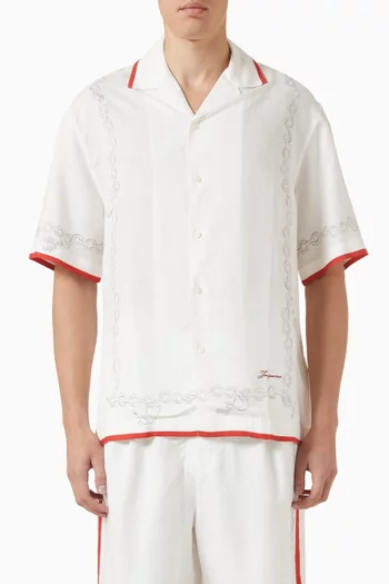 La Chemise Cocktail Shirt in Cotton Blend