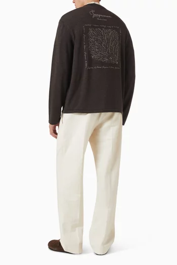 Herisson Sweater in Virgin Wool Blend