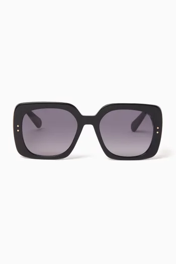Dior Oblique S1I Square Sunglasses in Acetate
