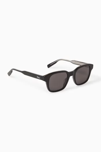 DioRibbon S1I Square Sunglasses in Acetate