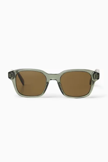 DioRibbon S1I Square Sunglasses in Acetate