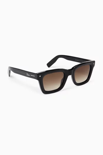 Dior Line S1I Square Sunglasses in Acetate