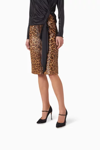Lorenzo 105 Pumps in Crystal-mesh