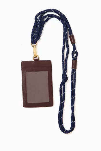 Badge Holder in Leather