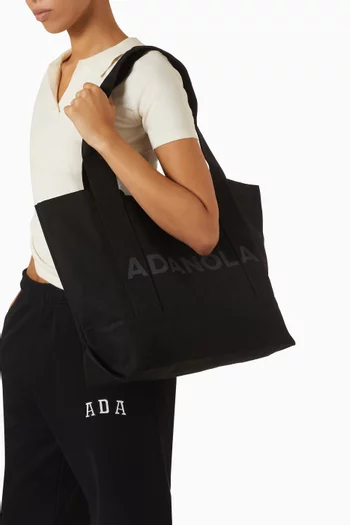 Logo Tote Bag in Organic-cotton