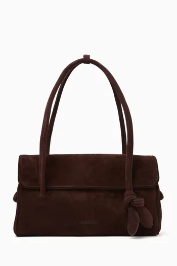Le Turismo Long Tote Bag in Calfskin Suede