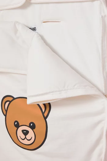 Teddy Bear Sleeping Bag in Cotton