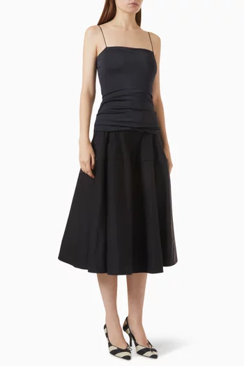The Paradiso Midi Dress in Jersey