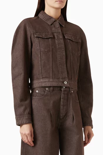 The De-Nîmes Ovalo Jacket in Denim