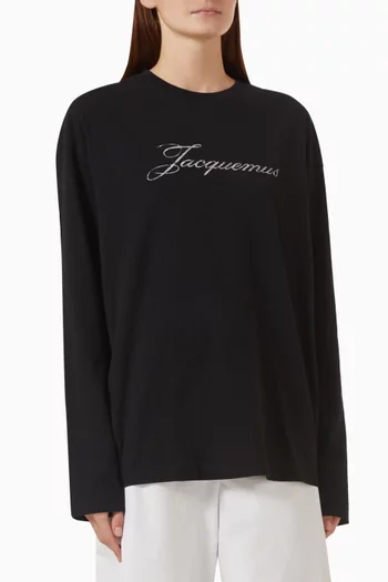 Le Logo T-shirt in Cotton-blend