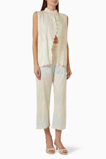 Rumi  Co-ord Set in Khaddi Silk