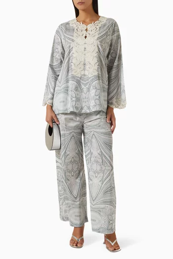 Pomi Co-ord Set in Cotton