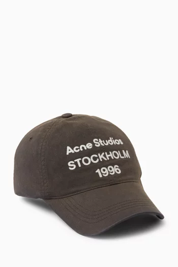 1996 Logo Baseball Cap in Cotton-twill