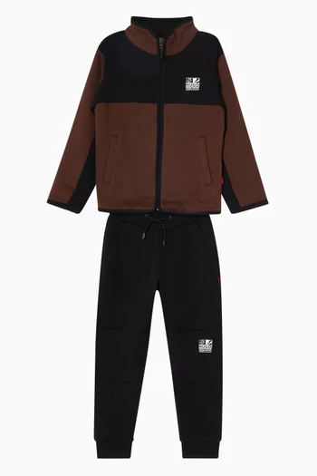 Logo Sweatpants in Cotton Fleece
